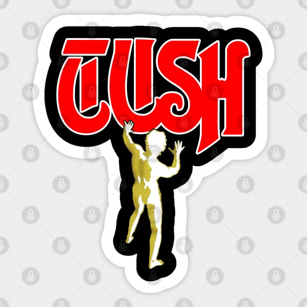 Rush Meets ZZTop? Sticker by RetroZest